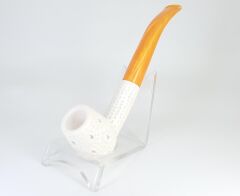 LULEPIPOMRT5 Lületaşı Pipo / Doğal Lületaşı El Yapımı Özel Kutulu