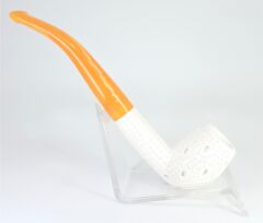 LULEPIPOMRT5 Lületaşı Pipo / Doğal Lületaşı El Yapımı Özel Kutulu