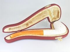 LULEPIPOMRT5 Lületaşı Pipo / Doğal Lületaşı El Yapımı Özel Kutulu