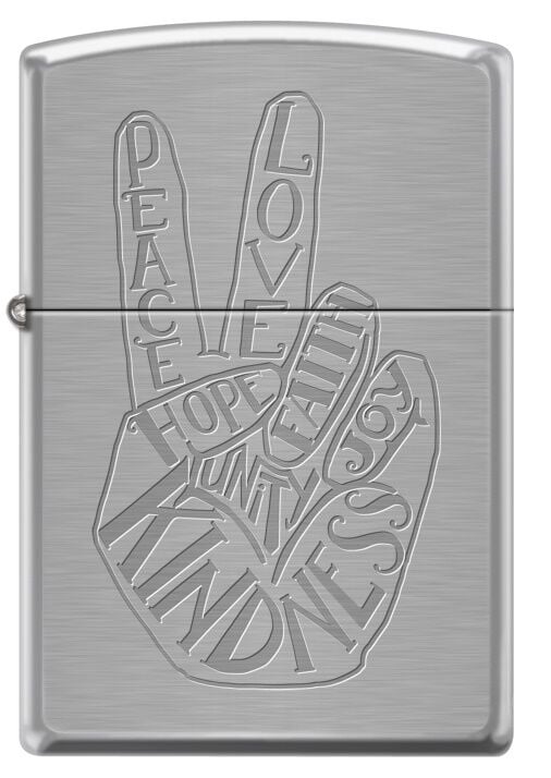 Zippo Peace Dizayn Çakmak