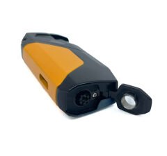 Zorro Çift Torch Pürmüz Puro Çakmağı - Siyah/Sarı