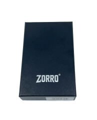 Zorro Çift Torch Pürmüz Puro Çakmağı - Siyah/Sarı