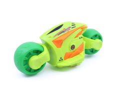 Fütüristik Çılgın Yarış Motoru - Yeşil