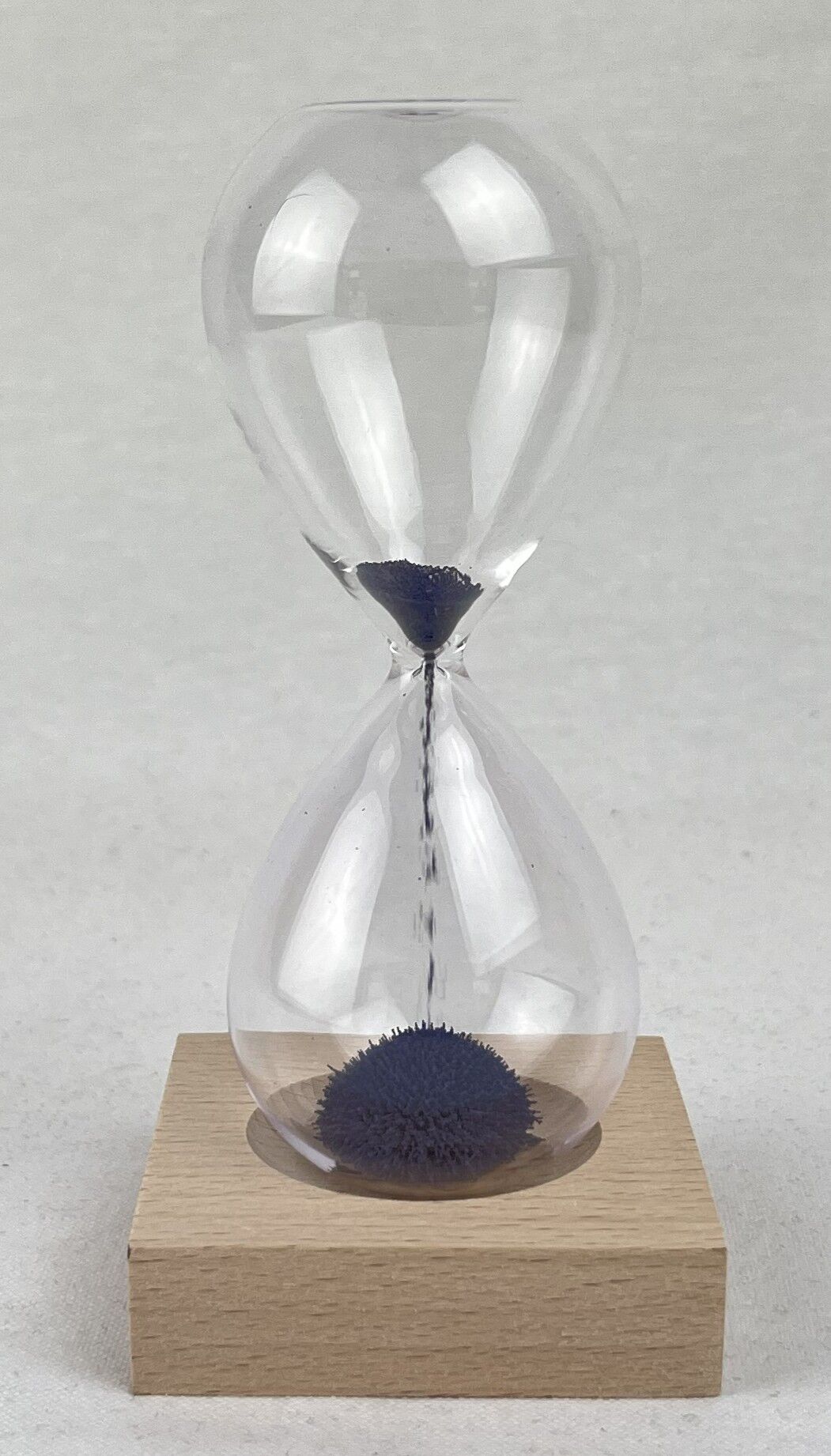 Mıknatıslı Kum Saati Ahşap Standlı