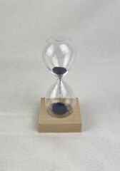 Mıknatıslı Kum Saati Ahşap Standlı