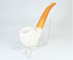 LULEPIPOMRT6 Lületaşı Pipo / Doğal Lületaşı El Yapımı Özel Kutulu