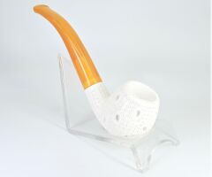 LULEPIPOMRT6 Lületaşı Pipo / Doğal Lületaşı El Yapımı Özel Kutulu