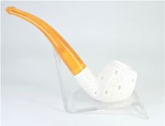 LULEPIPOMRT6 Lületaşı Pipo / Doğal Lületaşı El Yapımı Özel Kutulu