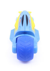 Fütüristik Çılgın Yarış Motoru - Mavi