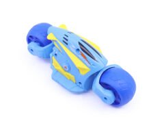 Fütüristik Çılgın Yarış Motoru - Mavi