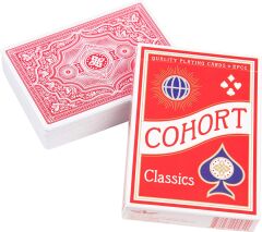 Ellusionist Cohorts İşaretli Oyun İskambil Kartı - Kırmızı