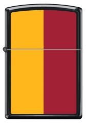 Zippo Sarı Kırmızı Şeritli - Red Yellow Stripes Dizayn Çakmak