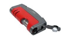 Zorro Metal Pürmüz Alevli Puro Çakmağı – Kırmızı/Füme