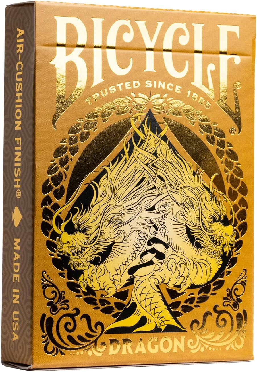 Bicycle Dragon Gold Oyun İskambil Kartı