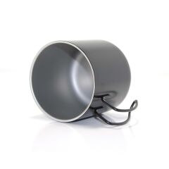 Çift Katmanlı Paslanmaz Çelik Kupa - Siyah