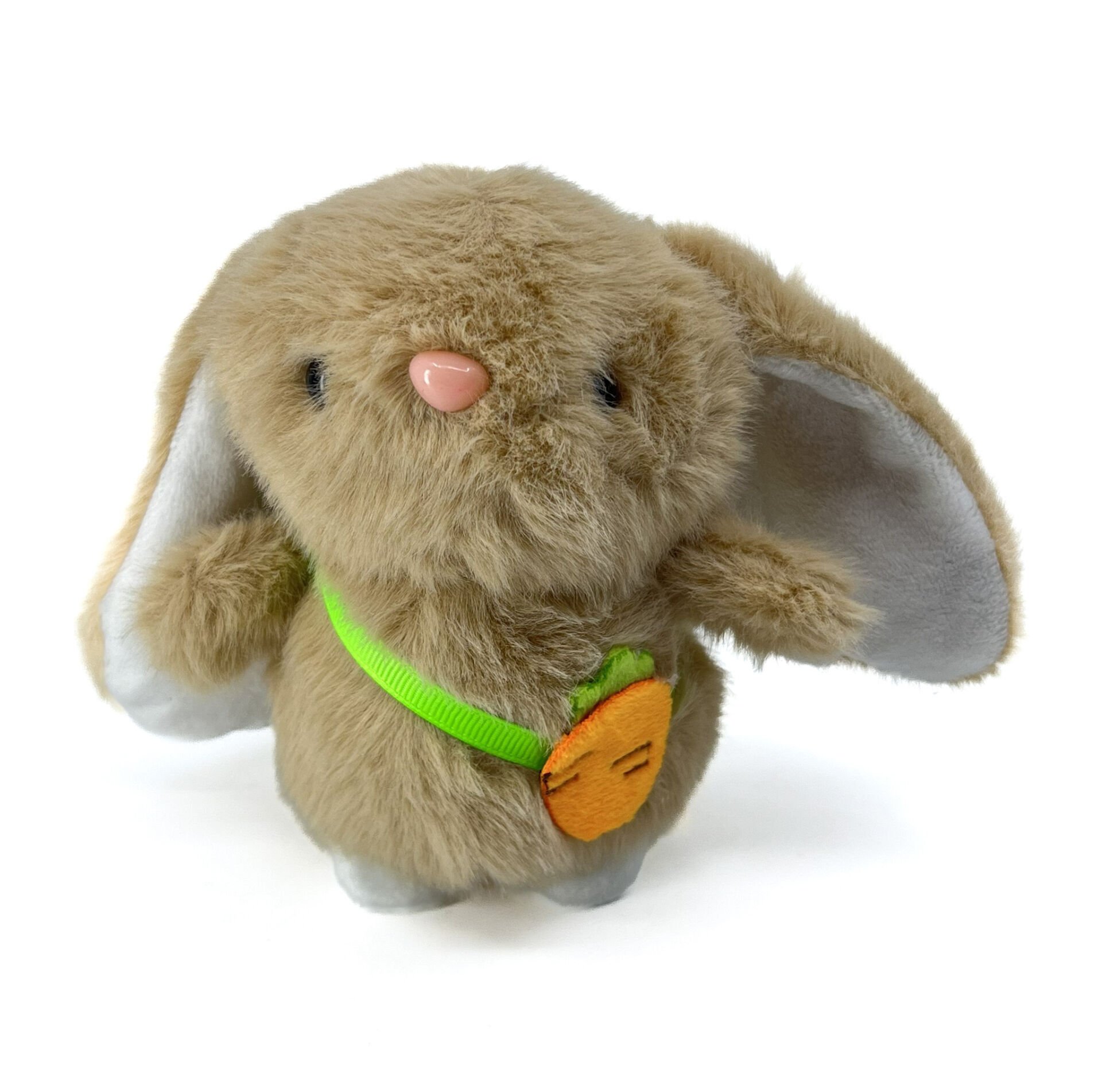 Sevimli Kahverengi Tavşan Büyük Kulak Peluş Anahtarlık