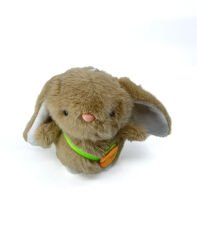 Sevimli Kahverengi Tavşan Büyük Kulak Peluş Anahtarlık