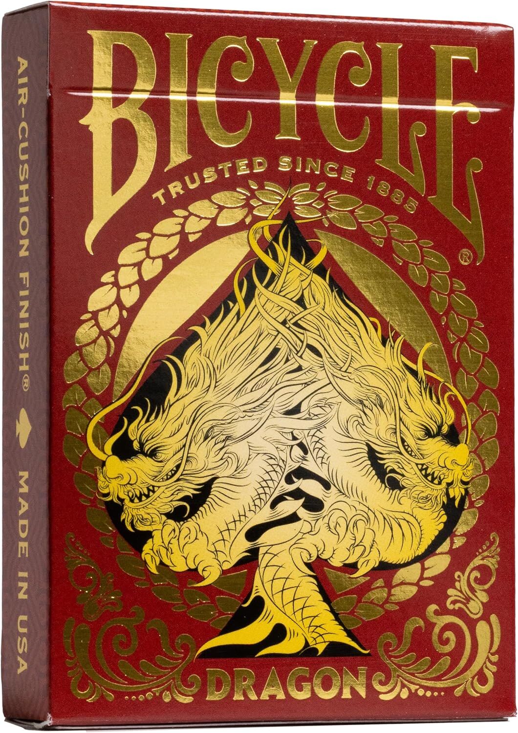 Bicycle Gold Dragon Red Oyun İskambil Kartı