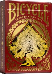 Bicycle Gold Dragon Red Oyun İskambil Kartı