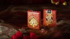 Bicycle Gold Dragon Red Oyun İskambil Kartı