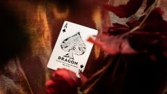 Bicycle Gold Dragon Red Oyun İskambil Kartı