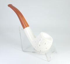 LULEPIPOMRT7 Lületaşı Pipo / Doğal Lületaşı El Yapımı Özel Kutulu