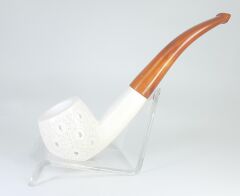 LULEPIPOMRT7 Lületaşı Pipo / Doğal Lületaşı El Yapımı Özel Kutulu