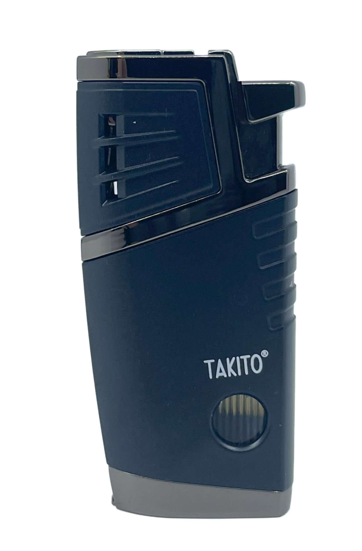 Takito Çift Torch Pürmüz Puro Çakmağı - Lacivert