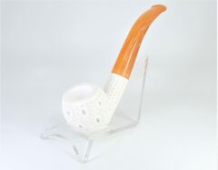 LULEPIPOMRT8 Lületaşı Pipo / Doğal Lületaşı El Yapımı Özel Kutulu