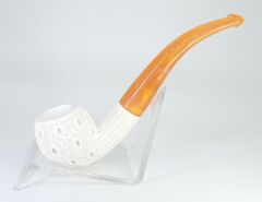 LULEPIPOMRT8 Lületaşı Pipo / Doğal Lületaşı El Yapımı Özel Kutulu