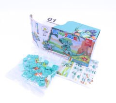 Dinosaur Dinozor Blok Oyuncak Seti 01 Tyrannosaurus