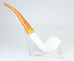 LULEPIPOMRT9 Lületaşı Pipo / Doğal Lületaşı El Yapımı Özel Kutulu