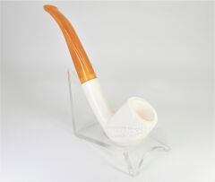 LULEPIPOMRT9 Lületaşı Pipo / Doğal Lületaşı El Yapımı Özel Kutulu