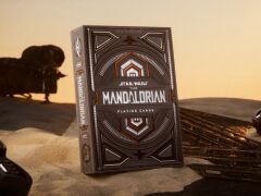 Theory11 Star Wars Mandalorian Black Oyun İskambil Kartı