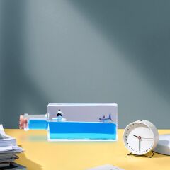 Surfer Shark Sıvı Drift Şişesi Batmaz Masa Dekorasyonu