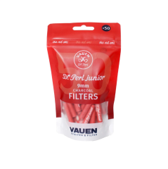 Vauen Redones 9mm Kömürlü Pipo Filtresi (50 Adet)