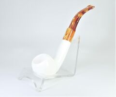 LULEPIPOMRT10 Lületaşı Pipo / Doğal Lületaşı El Yapımı Özel Kutulu