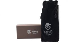 Şahin Pipo Sarı Yıldız-Gold Oymalı 9mm Filtreli