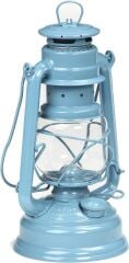 Feuerhand Baby Special 276 Gemici Feneri Açık Hava Fırtına Lambası, Alman Malı Hava Koşullarına Dayanıklı - Pastel Mavi