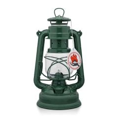 Feuerhand Baby Special 276 Gemici Feneri Açık Hava Fırtına Lambası, Alman Malı Hava Koşullarına Dayanıklı - Yosun Yeşili