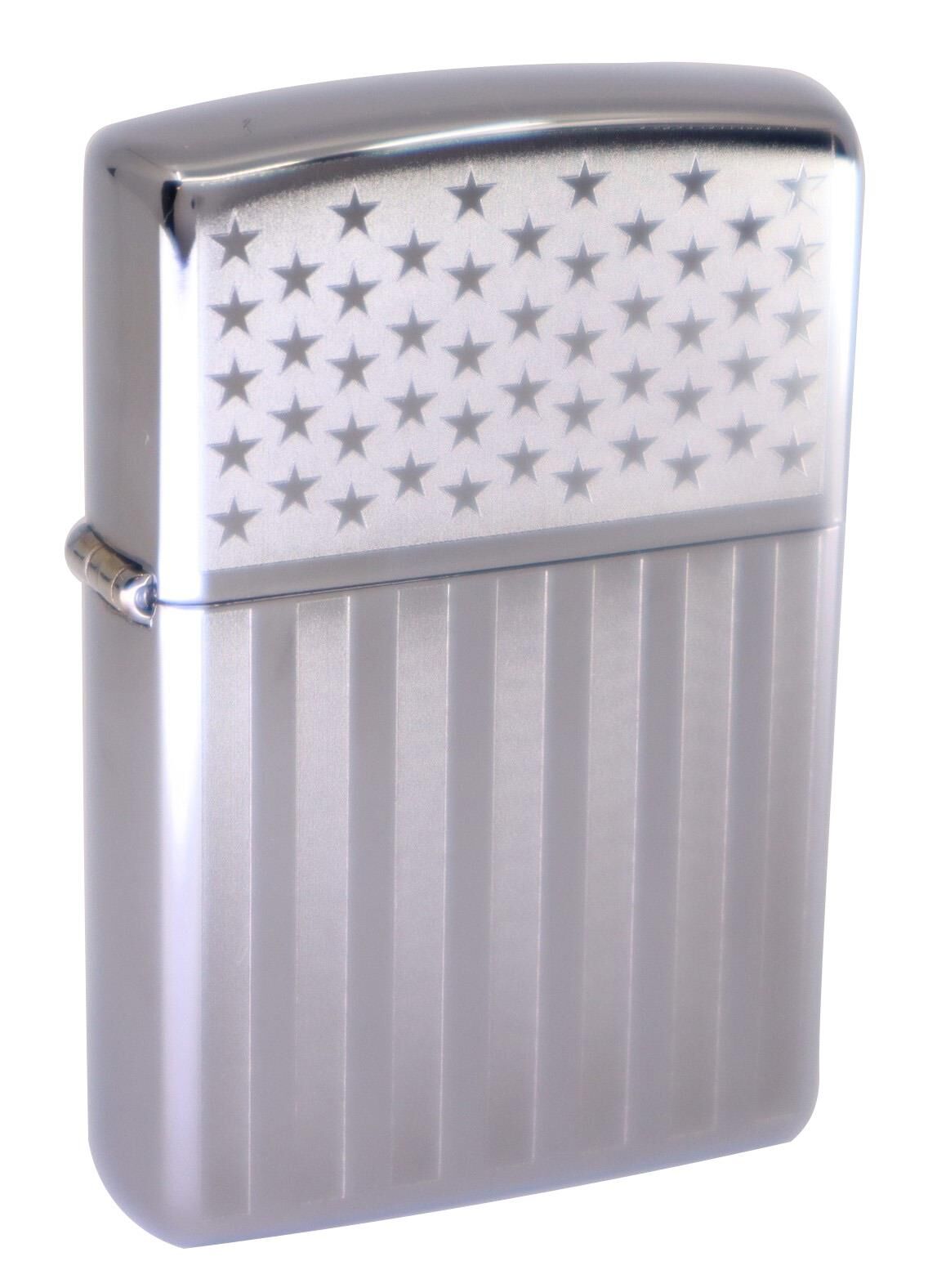 Zippo Ice Black U.S.A Flag Dizayn Çakmak