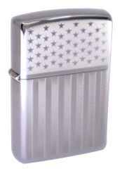 Zippo Ice Black U.S.A Flag Dizayn Çakmak