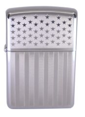 Zippo Ice Black U.S.A Flag Dizayn Çakmak