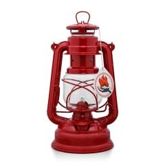 Feuerhand Baby Special 276 Gemici Feneri Açık Hava Fırtına Lambası, Alman Malı Hava Koşullarına Dayanıklı - Yakut Kırmızısı