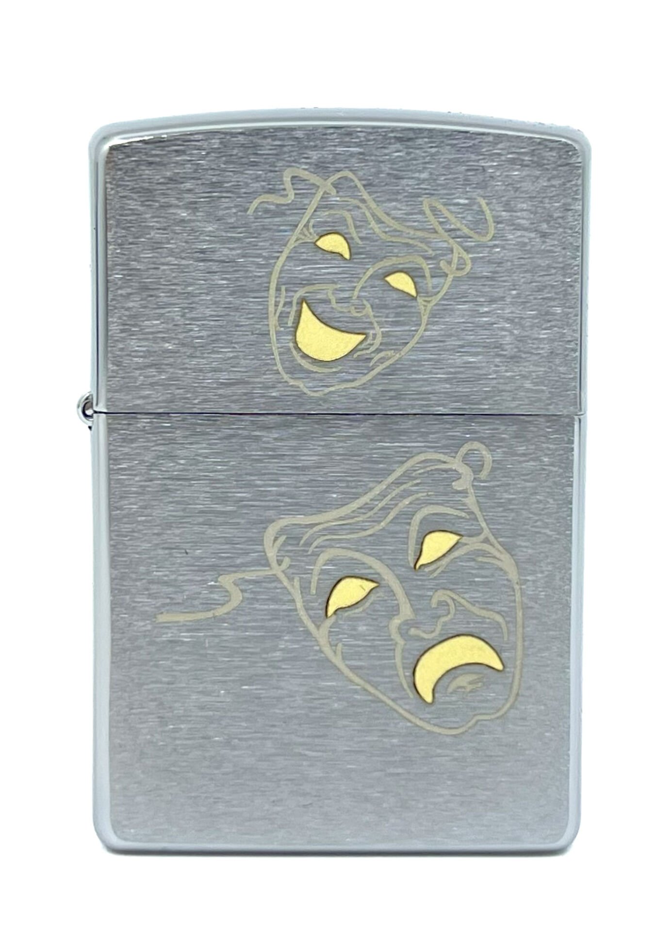 Zippo Theatre Mask Dizayn Çakmak