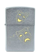 Zippo Theatre Mask Dizayn Çakmak