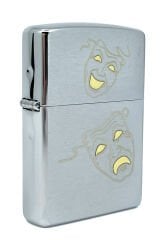 Zippo Theatre Mask Dizayn Çakmak