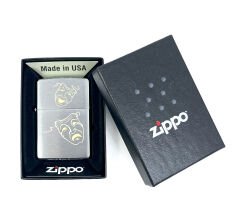Zippo Theatre Mask Dizayn Çakmak