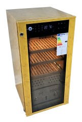 Boveda H-70S Elektrikli Humidor / Puro Saklama Dolabı - Gold Maun