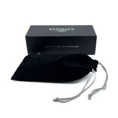 Rattray's Bare Knuckle 145 9  mm Filtreli Akrilik Saplı Pipo 145410